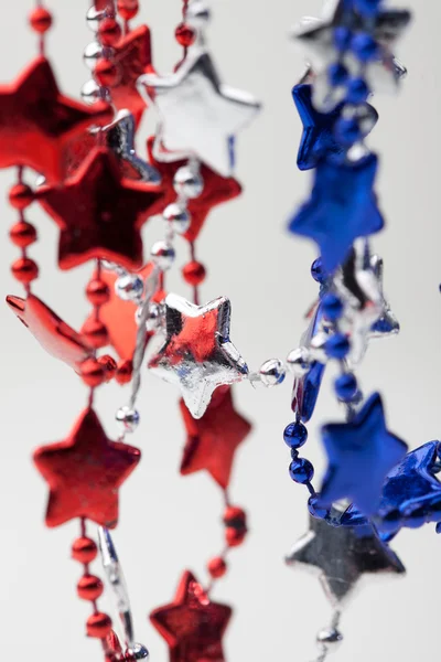 Red White and Blue Necklace — Stock Photo, Image