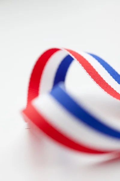 Red White and Blue Ribbon — Stock Photo, Image