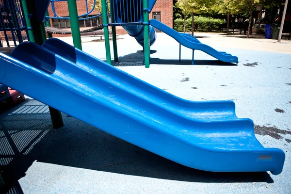 Playground Slides — Stock Photo, Image