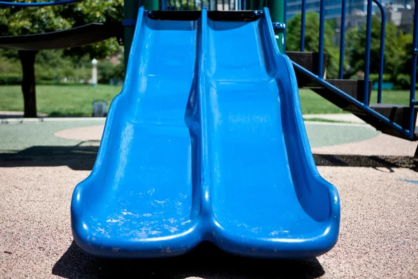 Playground Slides — Stock Photo, Image