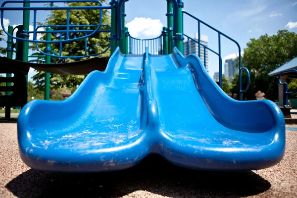 Playground Slides — Stock Photo, Image