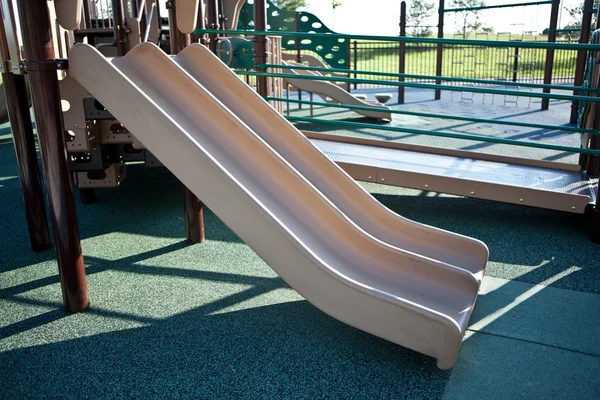 Playground Slides — Stock Photo, Image