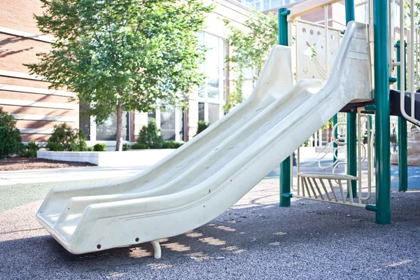 Playground Slides — Stock Photo, Image