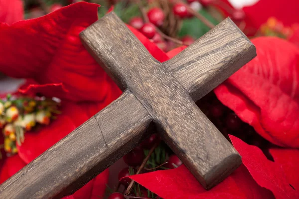 Cruz de madera — Foto de Stock