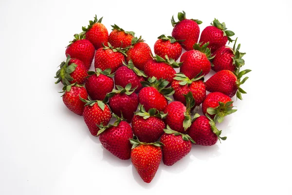 Strawberry Heart — Stock Photo, Image