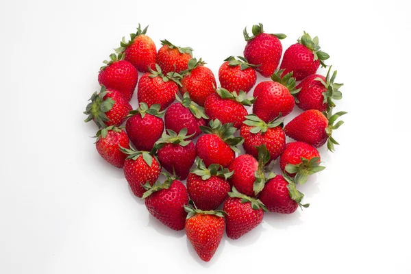 Strawberry Heart — Stock Photo, Image