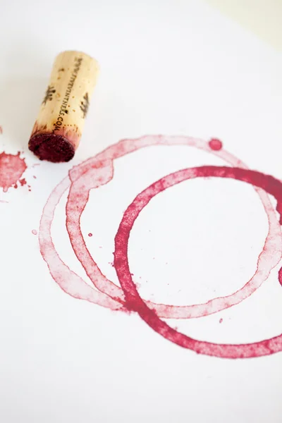 Wine Stain — Stock Photo, Image