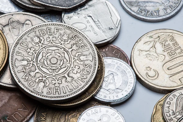 World Coins — Stock Photo, Image