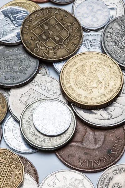 World Coins — Stock Photo, Image