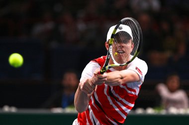 Sam Querry on the BNP Paribas Masters clipart