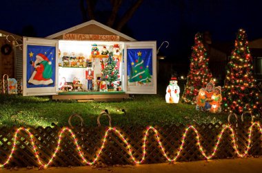 Noel Baba çalışma Salonu