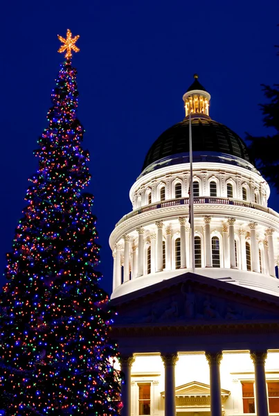 Capitol karácsonyfa — Stock Fotó
