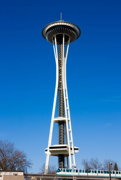 Věže space needle Seattle — Stock fotografie