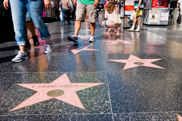 Hollywood Walk of Fame — Stock Photo, Image