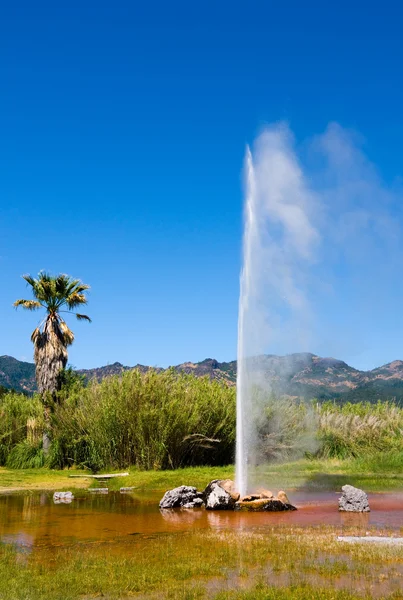 Gejzír Old faithful — Stock fotografie