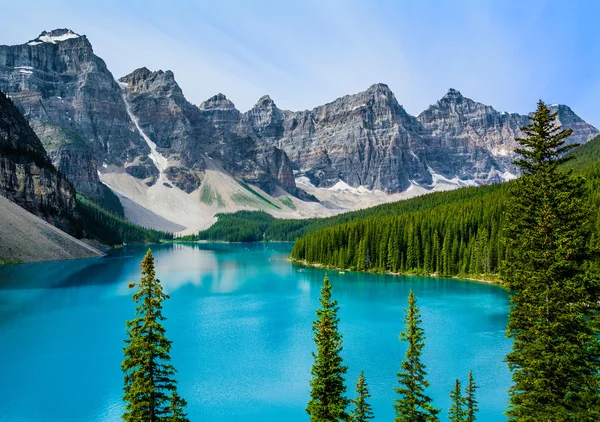 Lago Moraine — Fotografia de Stock