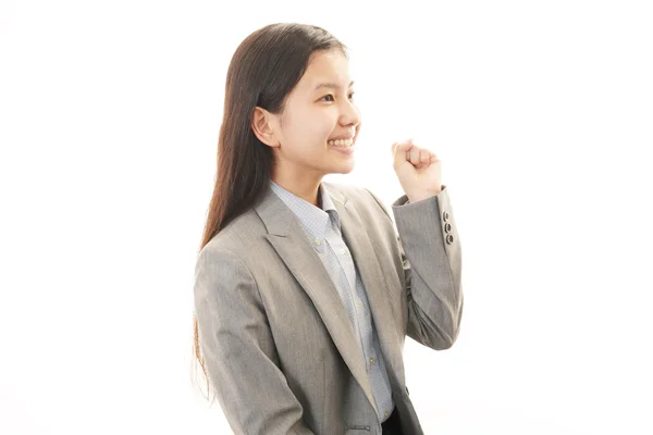 Portrét mladé podnikatelky — Stock fotografie