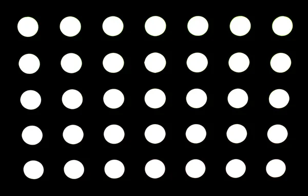 Tecido preto de alta resolução Black Polka Dots Textura e fundo — Fotografia de Stock