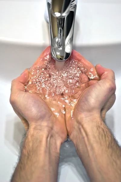 Was je handen. — Stockfoto