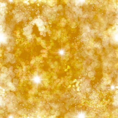 Seamless pattern with gold golden glitter shiny background. Metal metallic shimmering glow texture, luxury fashion design. Yellow abstract sparkle New Year Christmas celebration party print.