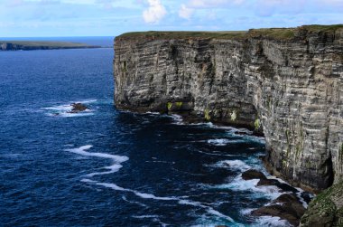 yüksek cliff orkney (marwick baş) Adaları, site se iç içe geçirme