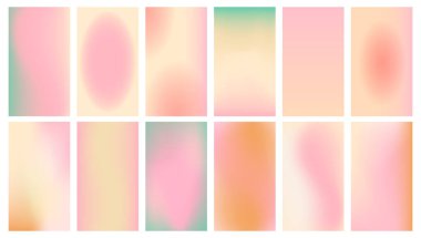 Sosyal medya hikayeleri soyut gradyan tasarımı ile destekliyor. pembe, mavi, mor, menekşe sıvısı kapağı, sosyal medya iletisi için modern vektör şablonu, broşür, broşür, broşür, kapak