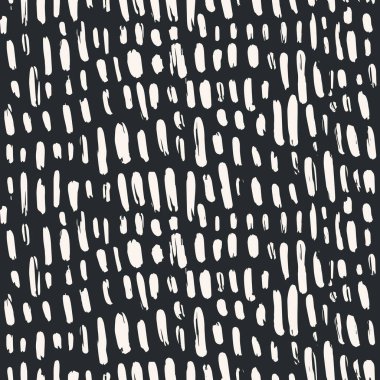 Soyut zarif çizgi fırça darbesi şekilleri ve çıplak renklerle çizgileri olan estetik çağdaş yazdırılabilir dikişsiz desen.