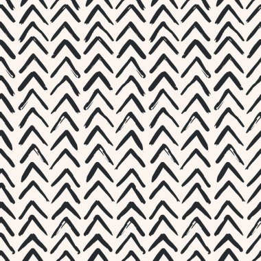 Soyut zarif çizgi fırça darbesi şekilleri ve çıplak renklerle çizgileri olan estetik çağdaş yazdırılabilir dikişsiz desen.