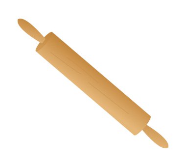 Tahta merdane beyaz üzerine izole edilmiş. Grafikler için tasarım şablonu.