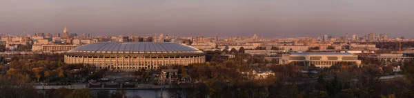 Moscú Rusia Octubre 2020 Vista Panorámica Del Estadio Luzhniki Centro —  Fotos de Stock