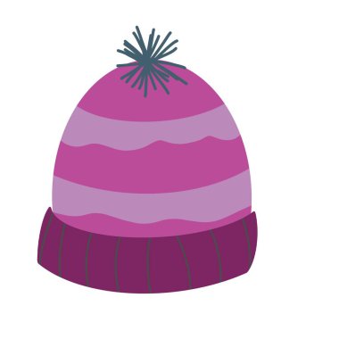 Kuzey için örülmüş şirin bir şapka.