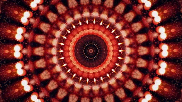 Abstraktní Kaleidoskop Pozadí Vzor Konceptu Graphic Symetrie Odrůda Záře Aura — Stock fotografie