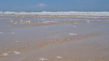 Geniş açı Tayland denizi yazın çok açıktır..