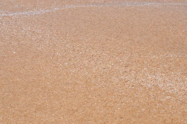 Close Sand Beach Texture Top View Thailand — Stock Photo, Image