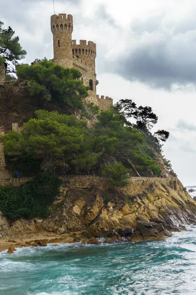 Castell Santa Mara Mer Känd Som Castell Plaja Cala Caleta — Stockfoto