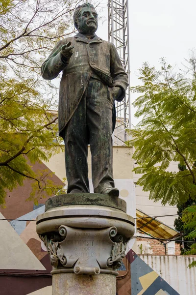 Estatua Evarist Arns Ferrer Una Las Figuras Más Destacadas Alta — Foto de Stock