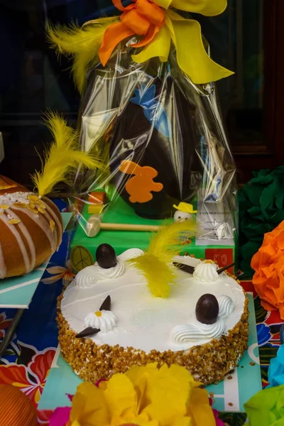 Mona Pascua Typical Food Spanish Pastries Symbolizing Lent Its Abstinences — Fotografia de Stock