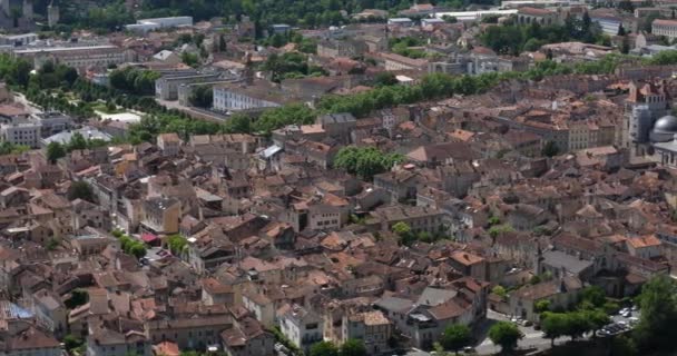 Miasto Cahors Mount Saint Cyr Departament Lot Occitan Francja — Wideo stockowe