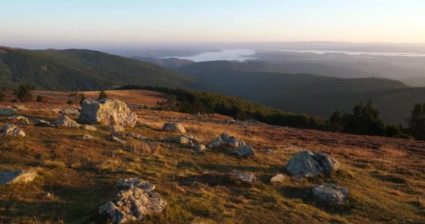 Mont Aigoual Departamento Gard Occitan França Vista Cima — Vídeo de Stock