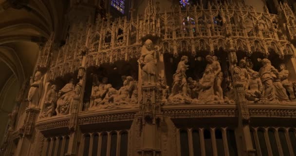 Die Kathedrale Notre Dame Chartres Eure Loir Frankreich — Stockvideo