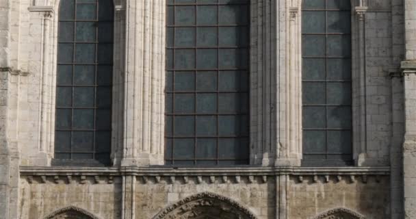 Собор Паризької Богоматері Chartres Eure Loir France — стокове відео