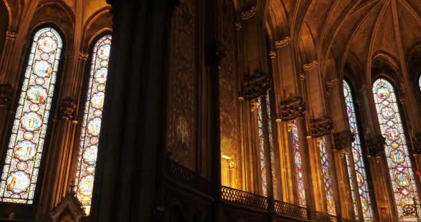 Церковь Пресвятой Девы Марии Табаччи Лилль Департамент Озил Франция — стоковое видео