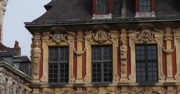 Place Charles Gaulle Lille Διαμέρισμα Nord Γαλλία — Αρχείο Βίντεο