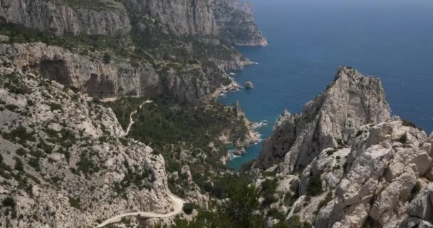 Sugiton Creek Marseille Provence France — Stock Video