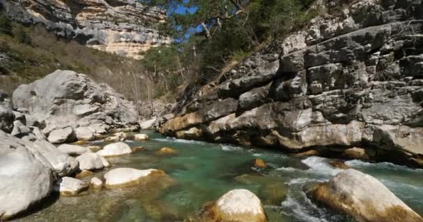 Verdon Gorge Alpes Haute Provence Francie — Stock video