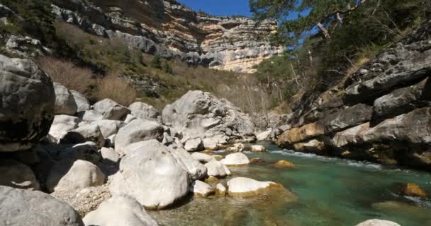 Verdon Boğazı Alpes Haute Provence Fransa — Stok video