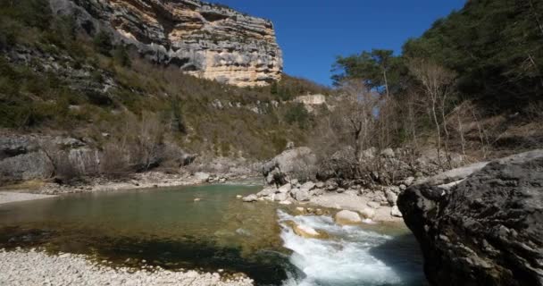 Verdon Gorge Alpes Haute Provence Γαλλία — Αρχείο Βίντεο