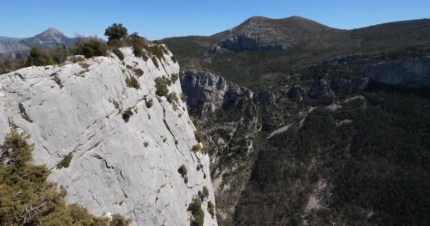 Verdon Gorge Alpes Haute Provence Γαλλία — Αρχείο Βίντεο