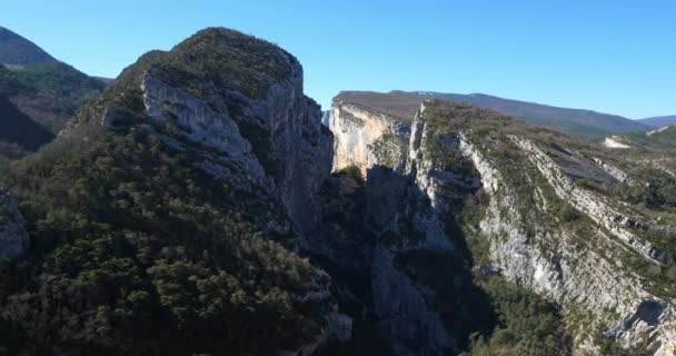 Verdon Boğazı Alpes Haute Provence Fransa — Stok video