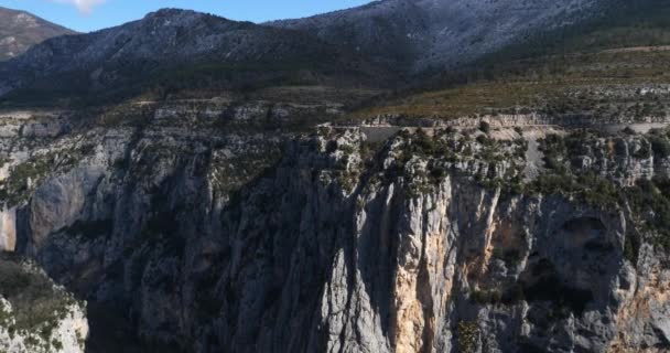 Garganta Del Verdon Alpes Haute Provence Francia — Vídeo de stock